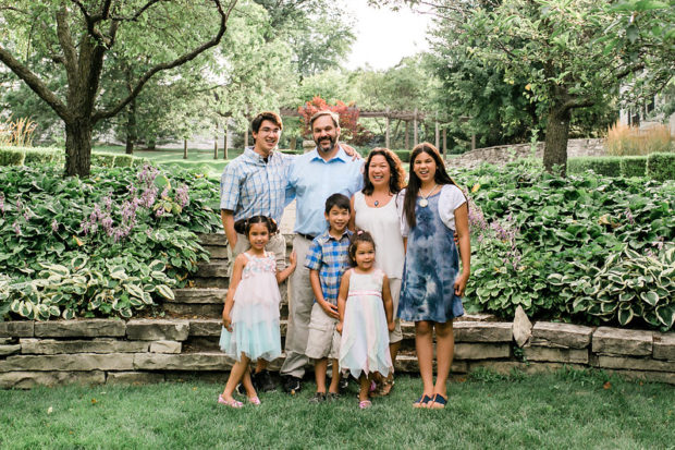 Dr. Mike Andreano and his family