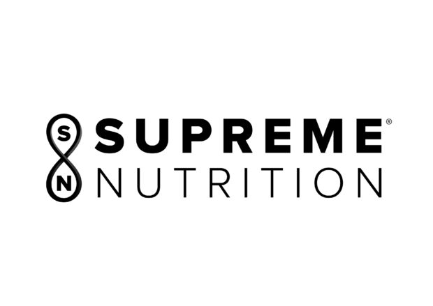 logo for nutritional company supreme nutrition