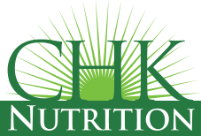 logo for nutritional company CHK nutrition